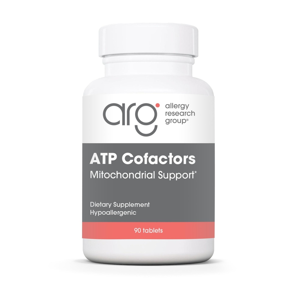 Optimox ARG ATP Cofactors - 100 mg Riboflavin & 500 mg Niacin - Mitochondrial Support - Magnesium Emphasis - 90 Servings - 90 Count