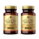 Solgar Vitamine sublinguale B12 1000 mcg - 250 pépites, paquet de 2 - Non-OGM, végétalien, sans gluten, sans laiterie, casher - 500 Total des portions
