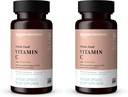 Éléments amazoniens Aliments entiers Vitamine C, 60 capsules (paquet de 2)