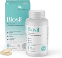 Biosil Collagen Booster Supplément - 120 capsules originales - Activateur ch-OSA breveté pour la peau, les cheveux, les ongles et les articulations - Supporte la production naturelle - 60 jours d'approvisionnement