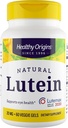 Healthy Origins Lutein 20 mg (Lutemax 2020 with Zeaxanthin, Non-GMO, Vegan, Eye Support), 60 Veggie Gels