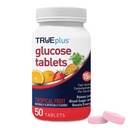 Comprimés de glucose TRUEplus®, saveur de fruits tropicaux - bouteille 50ct