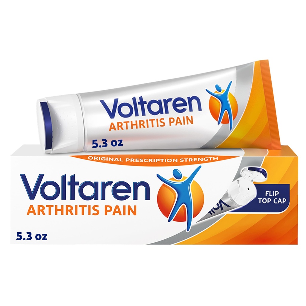 Arthrite Voltaren Gel de douleur pour l'arthrite topique puissante soulagement de la douleur avec Diclofénac - NEW Easy Open Cap - 150 g
