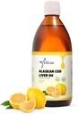 Stellar huile de foie de morue de l'Alaska - Lemon biologique, 16.67 oz.