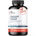 Designs for Health Magnésium Glycinate Complex - Bisglycinate de magnésium chélaté + Magnésium à haute absorption pour calmer et dormir, santé cardiaque, immunosupport et force osseuse - Vegan (240 capsules)