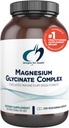 Designs for Health Magnésium Glycinate Complex - Bisglycinate de magnésium chélaté + Magnésium à haute absorption pour calmer et dormir, santé cardiaque, immunosupport et force osseuse - Vegan (240 capsules)