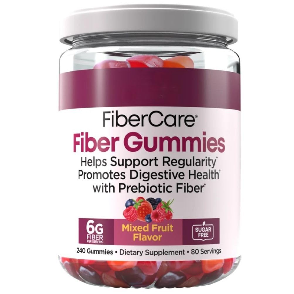 COUNTR Farm Fibre Gommies Sugar Free G6 Fibre PER Servir Fruits mélangés Saveur 240 CT