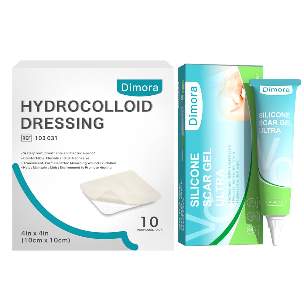 Dimora Hydrocolloïd Wound Dressing & Silicone Scar Gel