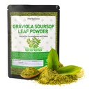 16 oz (453g) Poudre de feuille de sourcils purs - 100% naturel Graviola (Hoja de Guanábana)