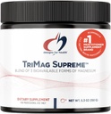 Designs for Health TriMag Supreme Powder - 300mg Triple Magnésium Drink - Peut soutenir la santé cardiaque et l'énergie - Orotate de magnésium, Glycérophosphate + Chélalate de bisglycin (30 portions / 150g)