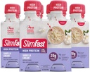 SlimFast Avanced Nutrition Shake – Prêt à boire Remplacement des repas – 20g de protéines – 11 Fl. Oz. Bouteille – 12 Compte - Crème Vanille Friendly Pantry 4 Compte (paquet de 3) 132 Fl Oz (paquet de 12)