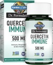 Garden of Life Quercetin Une fois par jour Supplément de soutien du système immunitaire avec vitamine C, D et probiotiques – Dr Formulé – Santé immunitaire, respiratoire et de la peau, sans gluten, sans OGM – 30 comprimés