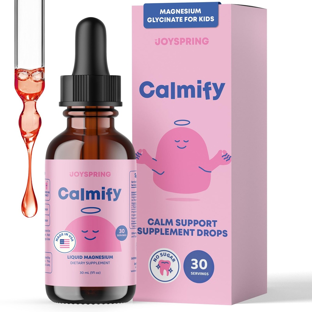 JoySpring calmifie le magnésium liquide pour les enfants