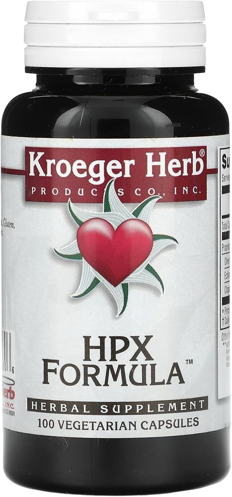 Kroeger Herb HPX Formula Vegetarian Capsules, 100 Count
