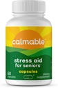Supplément d'aide au stress pour les personnes âgées : Se sentir heureux, calme, concentré et détendu.L Theanine, Phosphatidylsérine, Ashwagandha.
