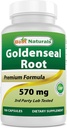 Meilleures Graines de Seaux d'Or naturelles 570 mg (non-OGM) 100 Capsules
