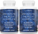 Supplément santé prostate pour les hommes Un complexe avec Saw Palmetto formule multi-ingrédients, 30 vitamines synergiques et des herbes pour soutenir la santé de la prostate et du piège urinaire, deux pack de bouteille 40 jours d'approvisionnement!