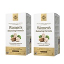 Solgar femmes Formule d'équilibre - 60 comprimés, paquet de 2 - Vegan, sans gluten et sans lait - 120 Total des portions