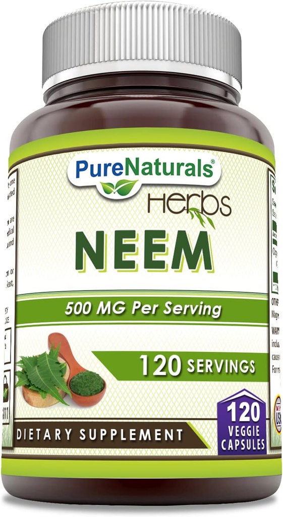 Pure Naturals Neem (Fabriqué avec Natural Neem Leaf)