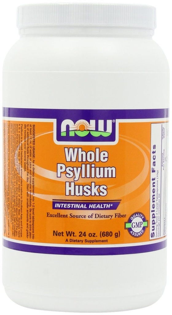 MAINTENANT Psyllium Husk, 24-Ounce (paquet de 3)