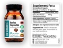 DR WAKDE'S Sariva Capsules (Anantomoola) (Hemidesmus indicus) (60 Veg Caps) Supplément ayurvédique (100% Herbal) Quantité Rabais (100%) Expédition le même jour