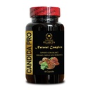 Supplément de soutien Candida - Capsules d'acide caprylique, Suppléments Candida Extra Strength pour hommes et femmes, Extrait de noix noire - 1 bouteille 60 Capsules