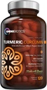 OmniBiotics Curcumine curcuma biologique avec extrait de poivre noir – 1500mg Turcuma avec 95% Curcuminoides et BioPerine, haute absorption pour le soutien des articulations – 120 Capsules végétaliennes