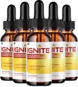 Ignite Amazonian Sunrise Drops - Ignite Sunrise Drops Liquid Supplement, Ignite Drops Advanced Daily Health Support Supplément, Ignite Drops Reviews (5 Pack - 5 Mois d'approvisionnement)