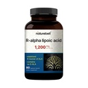 NatureBell R-Alpha Lipoic Acid - 90 Capsules - Delivers 1,200mg R-ALA Per Serving - Antioxidant & Cellular Energy Support* - Stabilized R-Isomer ALA - Non-GMO & Gluten-Free