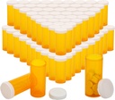 SOUJOY 100 Pack Bouteilles de pilules vides, 8 flacons de médicaments sur ordonnance Drams avec bouchons, contenant de médicaments à usage multiple pour pilules, artisanat, bonbons, suppléments et plus