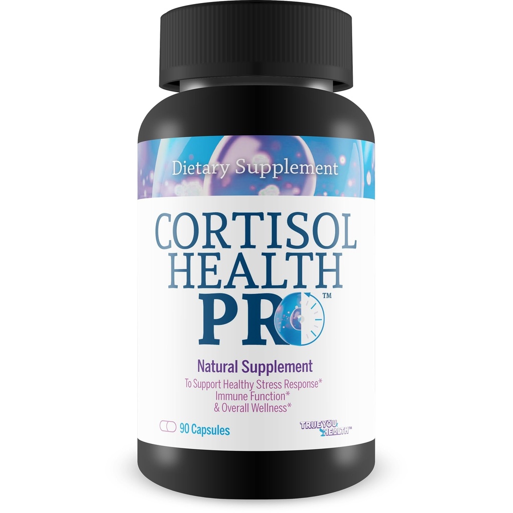 Cortisol Health Pro - Our Best Cortisol Health Supplement & Our Best Stress Relief Supplement - Cortisol Support Stress Supplements for Cortisol Relief - Manage Cortisol - Natural Cortisol Management