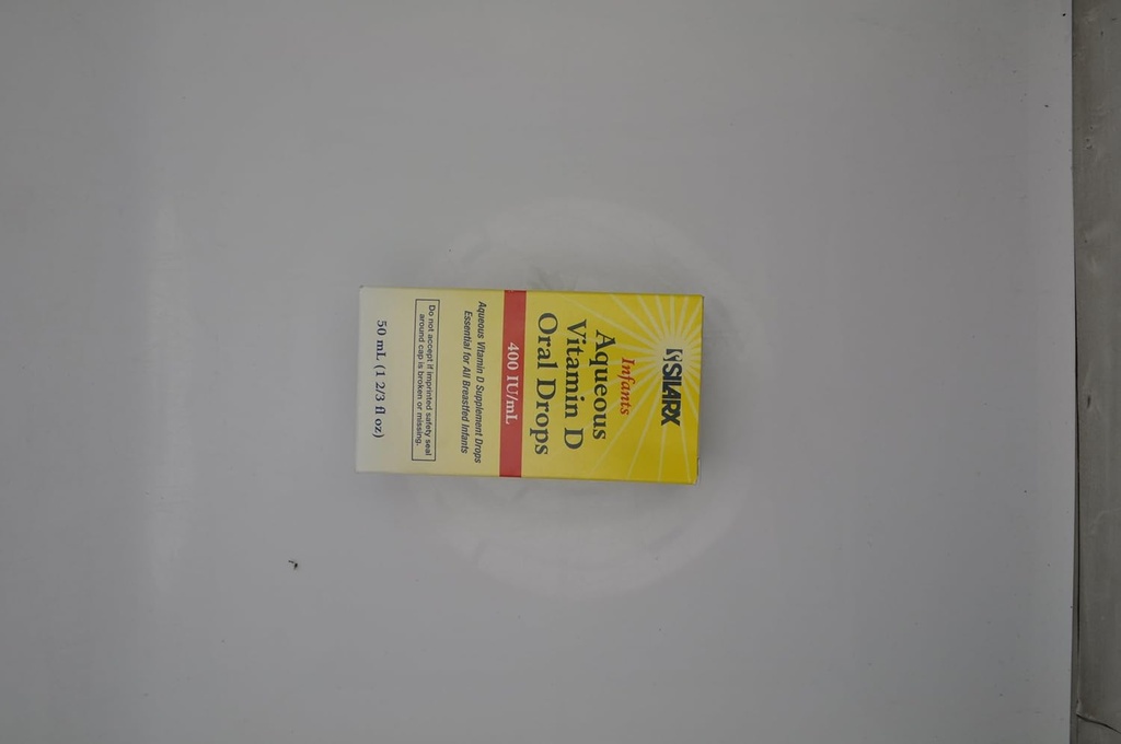 Enfants Aqueus Vitamine D gouttes buccales 400UI/ml 2-Pak (2 x 50ml)