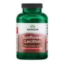 Swanson Sunflower Lecithine - Supplément à base de plantes Promouvoir une fonction cérébrale saine - Formule naturelle appuyant la santé cardiaque et l'équilibre lipidique sain - (90 softgels, 1200mg chacun)