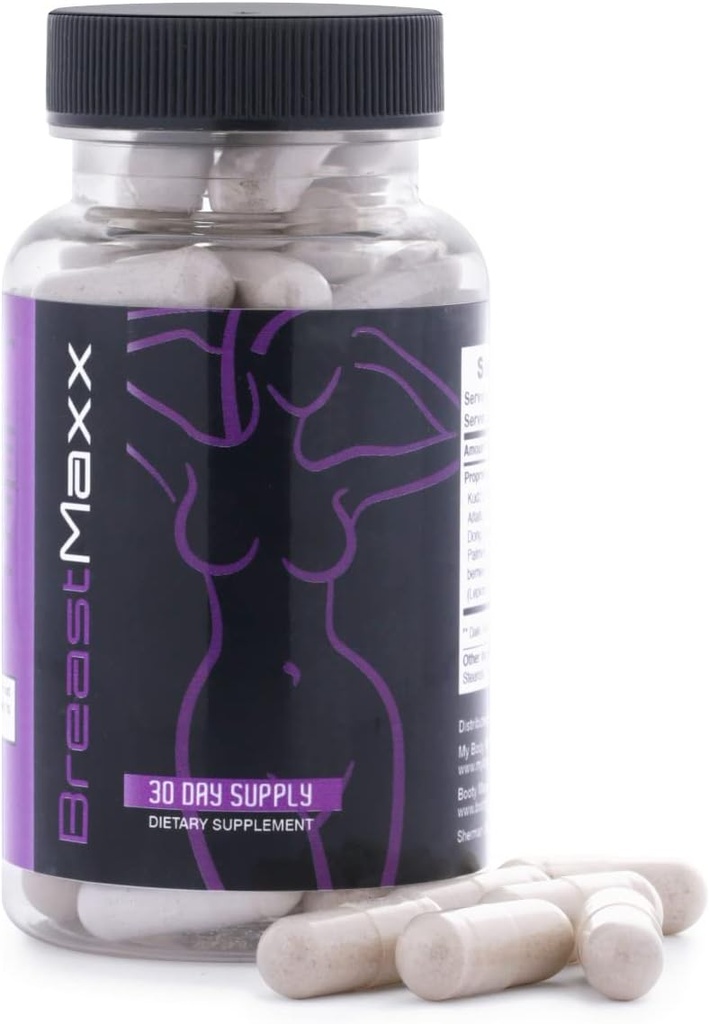 Pills, Supplements for Women and Men, Target Your Curves, Breast Formula with Ingredients, The Original Breast Maxx Brand