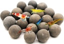 Industries impressionnantes Betta & Crevette Tourmaline Mineral Balls Aquarium Conditionneur d'eau Plus de 30 éléments améliore la qualité de l'eau, l'équilibre du pH, la santé, la couleur et la reproduction (20 Pack Regular)
