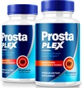 NutraRize (2 Pack) Prosta Plex, ProstaPlex Supplément tout naturel pour soutenir la chaleur de la prostate, la formule officielle de contrôle de Regain et de soutien de bien-être général, Prosta Plex Plus Avis (120 Capsules)