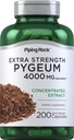 Piping Rock Pygeum Supplément 4000 mg de 200 capsules pour hommes et femmes
