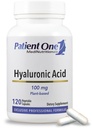 Patient Un Acide hyaluronique 100mg de supplément pour soutenir la peau hydratée, jeune et la santé articulaire*