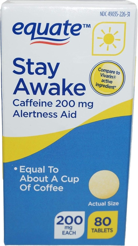 Accu - Restez éveillé - Aide d'alerte avec la caféine.