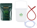 Kit de lavement de café pour le nettoyage de Colon avec 1 LB Café de lavement - Gerson approuvé Kit de lavement à domicile - Lavement Kit de seau - Thérapie Roast Café detox Cleanse - Lavement Café biologique