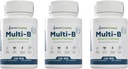 Benfotiamine Multi-B Neuropathy Support Formule 150mg 120 Capsules de gélatine par bouteille - Boîte de 3 bouteilles