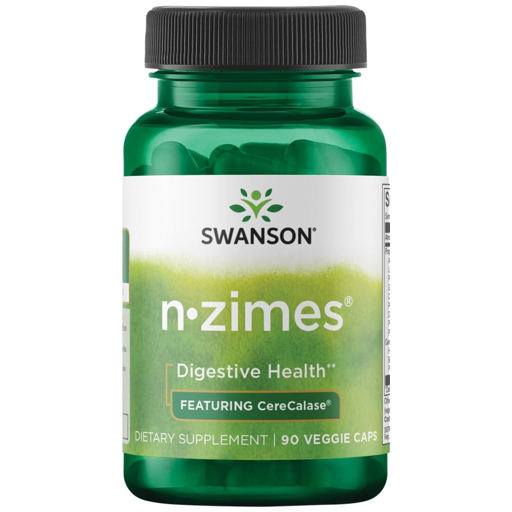 Swanson Full Spectrum N-Zimes 90 Capsules de Veg Enzyme