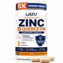 Lazu Virocine - Supplément de zinc - Zinc Ionophore , Zinc, Vitamine C, Vitamine D3