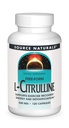 Source Naturals L-Citrulline - Supporte la récupération, l'énergie et la désintoxication*, 500 mg - 120 capsules