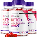 Montty (3 Pack) Premier Keto MAX Gummies - Premier Keto ACV Gummies, Premier ACV Keto MAX Gummies, Premier Apple Cider Vinegar Keto MAX Gummys, 180 Gummies pour 90 jours