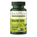Banyan Botanicals Vata santé – Supplément à base de plantes biologiques avec Ashwagandha, Shatavari et autres herbes ayurvédiques pour être calme et équilibré bien-être* – 90 comprimés – Vegan non-OGM source durable