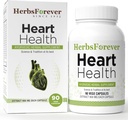 Herbsforever Capsules de santé cardiaque Supplément cardiaque favorise la santé cardiaque 90 Capsules