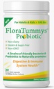 FloraTummys Meilleur probiotique pour les femmes, les hommes et les enfants. 12 milliards CFU, 4 souches probiotiques, prébiotiques, non-OGM, casher, non-dairy, sans gluten, sans sucre, fabriqués aux États-Unis