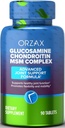 ORZAX Supplément de soutien mixte tout-en-un avec Glucosamine Chondritine MSM - Turmère, Collagène, Bromelain & Boswellia Extrait Capsules, Fonction & Confort - 90 Comprimés