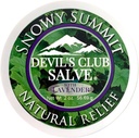 Snowy Summit Alaska Devil's Club Lavender Salve - Handmade Skin Care Ointment with Lavender - Natural Muscle Rub with Premium, Responsibly Sourced Plant Materials - Made in USA - 2 oz